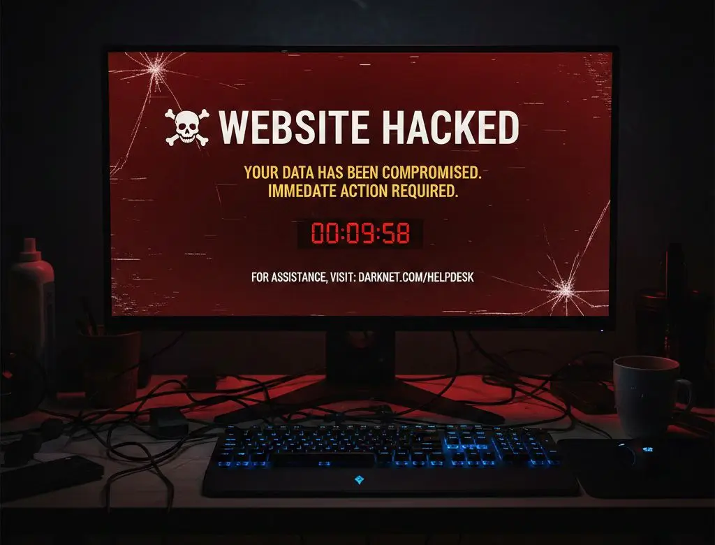 website hacked fixes