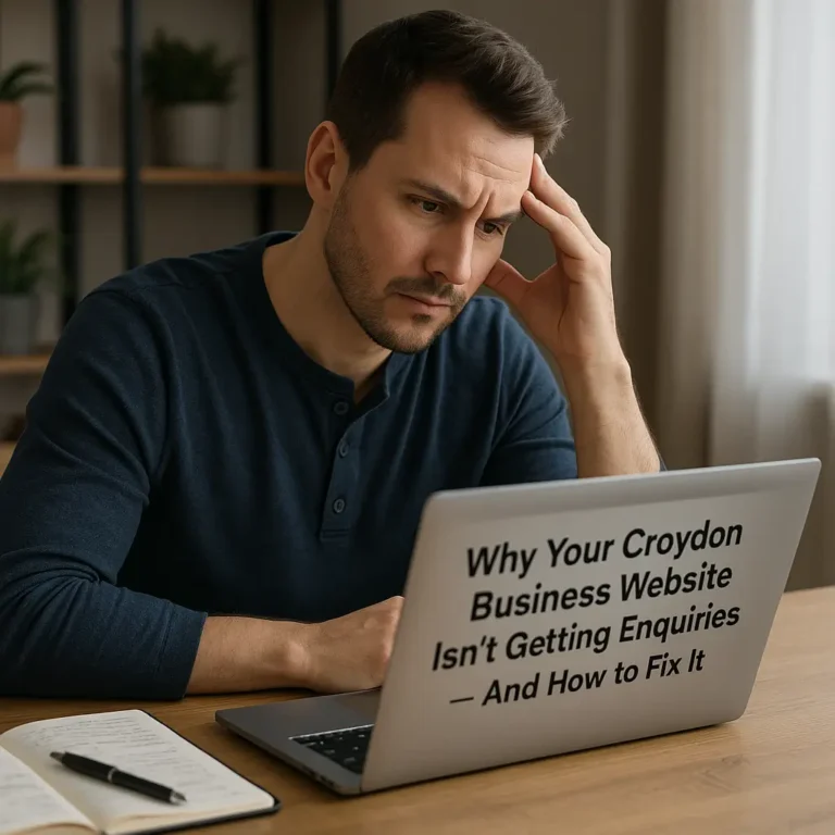 Why your Croydon business website isn't getting enquiries