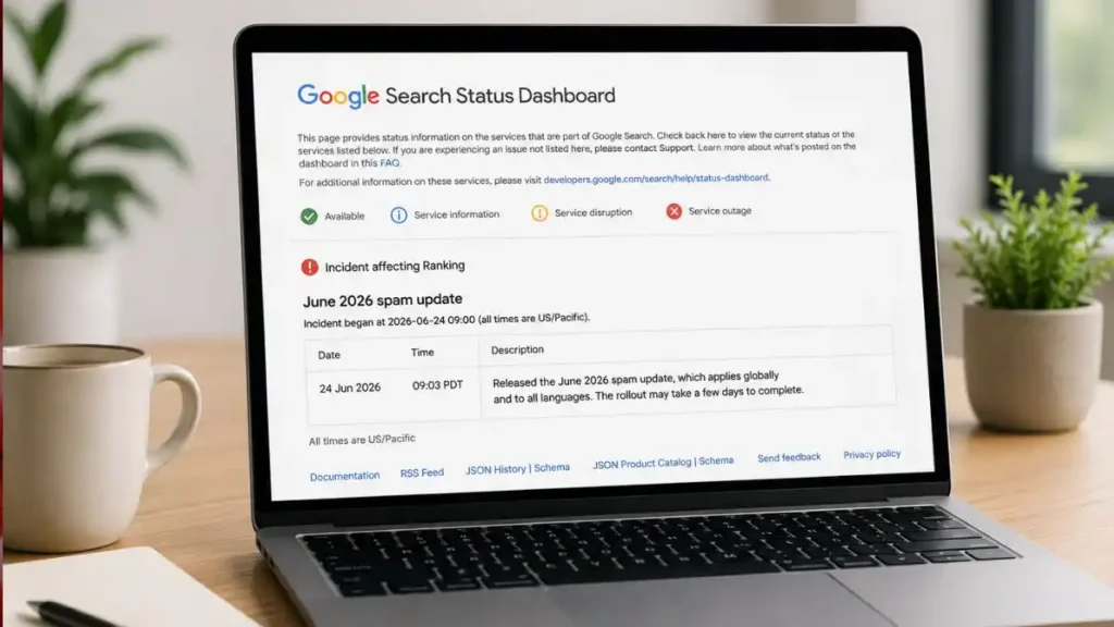 Google Begins Rolling Out June 2026 Spam Update