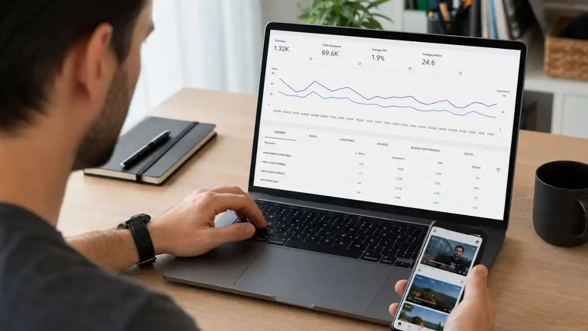 Search Console Platform Properties Track Social Content