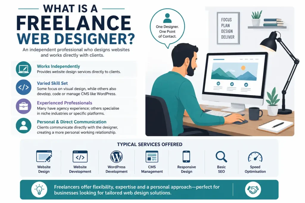 Web Design Agency vs Freelance Web Designer Web Design Agency vs Freelance Web Designer