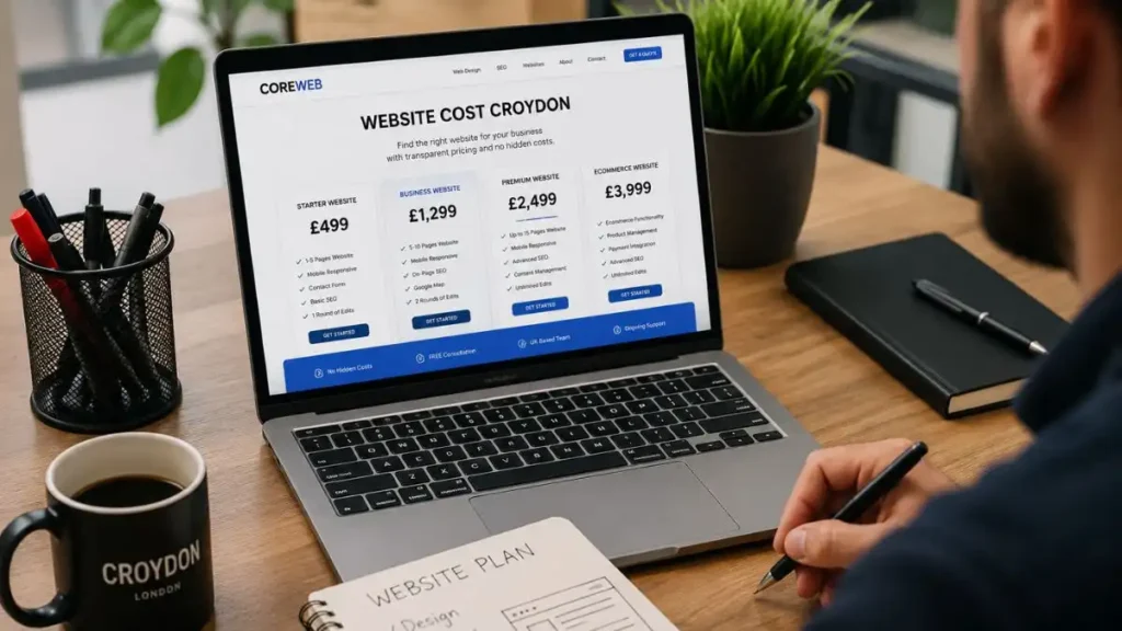 Website Cost Croydon: 2026 Pricing Guide