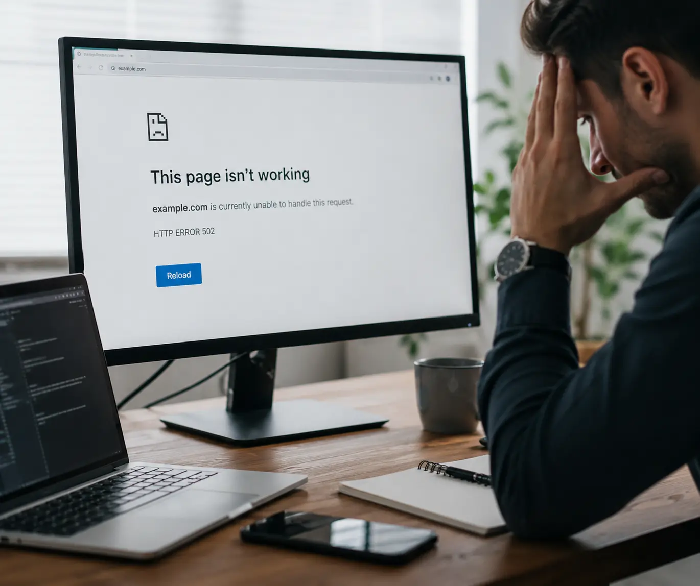 Common server errors: 502, 504, and 403